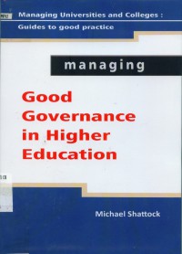 Managing good governance in higher education