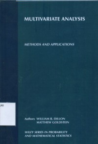 Multivariate Analysis: Methods and Aplication