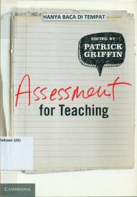 Assessment For Teaching