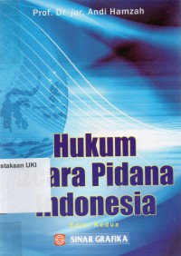 Hukum Acara Pidana Indonesia, Edisi 2