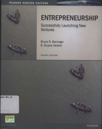 Entrepreneurship: successfully launching new ventures