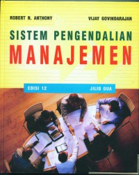 [Management control system] Sistem pengendalian manajemen