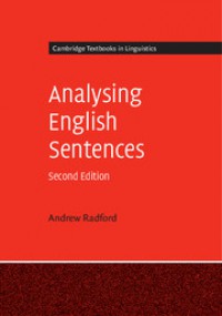 Analysing English Sentences, Second Edition