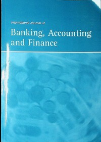 International Journal of Banking, Accounting and Finance 2019