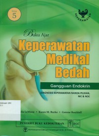 [Medical-Surgical Nursing: Critical Thinking in Patient Care Bah. Indonesia] 
Buku Ajar Keperawatan Medikal Bedah Gangguan Endokrin, Edisi 5