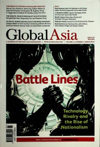 Global Asia (A Journal of the East Asia Foundation) Volume 14, No.1 March 2019
