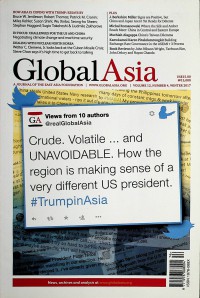 Global Asia (A Journal of the East Asia Foundation) Volume 12, No.4 Winter 2017