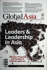 Global Asia (A Journal of the East Asia Foundation) Volume 13, No.3 September 2018