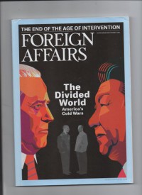 Foreign Affairs:the divided world (November/December)