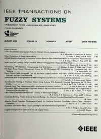 IEEE Transactions On Fuzzy Systems, August 2018