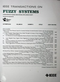 IEEE Transactions On Fuzzy Systems, October 2018