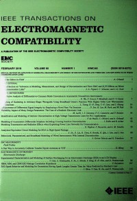 IEEE Transactions on Electromagnetic Compatibility, February 2018