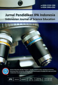 Jurnal Pendidikan IPA Indonesia, October 2017