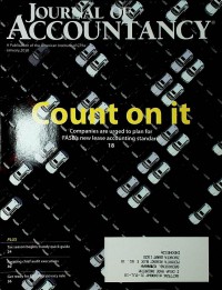 Journal of Accountancy, January 2018