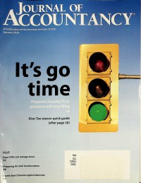 Journal of Accountancy, Januari 2020