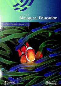 Journal of Biological Education, December 2018