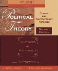 [Political theory classic and contemporary readings.bhs Indonesia]
political theory, kajian dan kontemporer