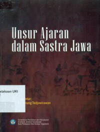 Unsur  Ajaran dalam Sastra Jawa