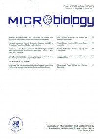 Microbiology Indonesia, June 2017