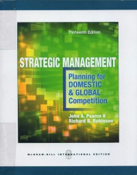Strategic management planning for domestic & global competition
