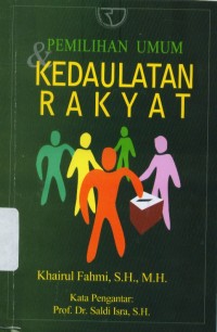 Image of Pemilihan umum dan kedaulatan rakyat