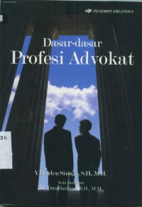 Image of Dasar-dasar profesi advokat