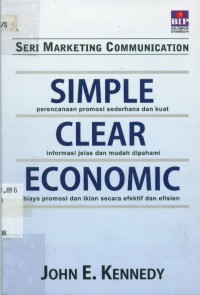 [Simple clear economic. Bahasa Indonesia]
Perencanaan promosi sederhana dan kuat