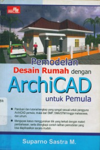 Image of Pemodelan desain rumah dengan ArchiCAD: untuk pemula