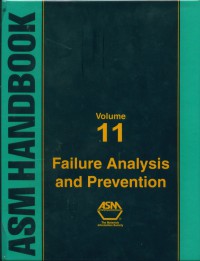 ASM Internasional Handbook Committe
Failure analysis and prevention