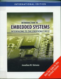 Image of Introduction to embedded systems:interfacing to the freescale 9S12