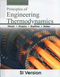 Principles of engineering thermodynamics