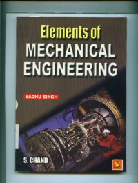 Image of Elements of mechanical engineering