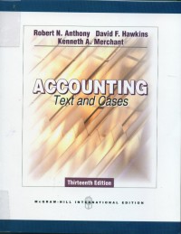 Image of Accounting : Text And Cases
