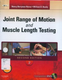 Image of Joint range of motion and muscle length testing