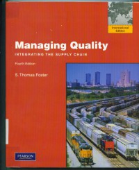 Managing quality : integrating the supply chain