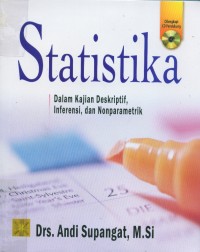Image of Statistika: dalam kajian deskriptif, inferensi, dan nonparametik