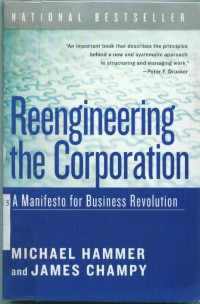 Image of Reengineering the corporation:a manifesto for business revolution