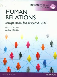 Image of Human relations interpersonal job-oriented skills