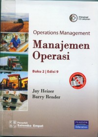 Image of [Operations Management. Bahasa Indonesia] 
Manajemen Operasi Edisi 9 Jilid 2