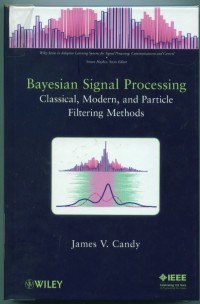 Image of Bayesian signal processing:classical, modern and particle filtering methods
