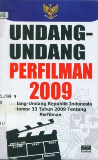Image of Undang-Undang Perfilman 2009