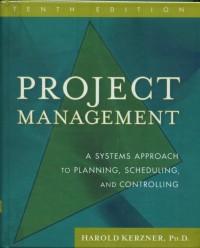 Image of Project management : a systems approach to planning, scheduling, and controlling