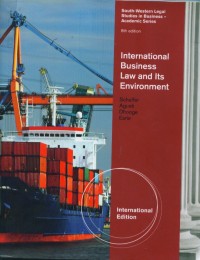 Image of International business law and its environment