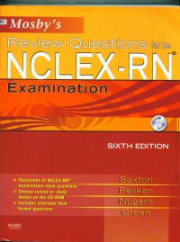 Image of Mosby's review questions for the NCLEX-RN examination