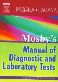 Image of Mosby's manual of diagnostic and laboratory tests