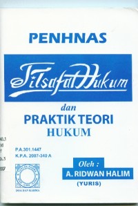 Image of Filsafat hukum dan praktik teori hukum