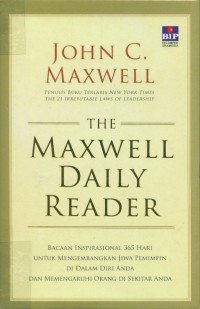 Image of [The Maxwell daily reader.Bahasa Indonesia]
Bacaan internasional 365 hari untuk mengembangkan jiwa pemimpin di dalam diri anda