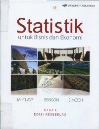 Image of [Statistics : of Business and economics. Bahasa Indonesia] Statistik : untuk bisnis dan ekonomi Jilid 2