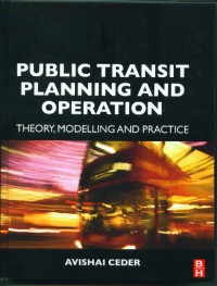 Image of Public transit planning and operation:theory,modelling and practice