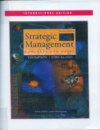 Image of Strategic management : concepts and cases